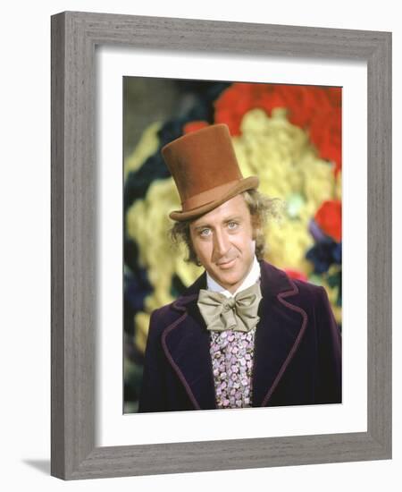 Willy Wonka And The Chocolate Factory, Gene Wilder, 1971-null-Framed Photo