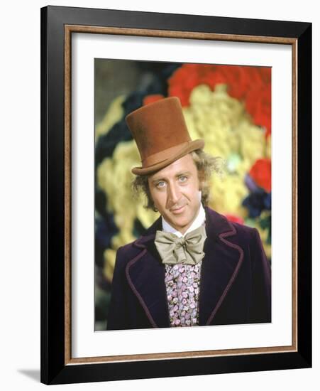 Willy Wonka And The Chocolate Factory, Gene Wilder, 1971-null-Framed Photo