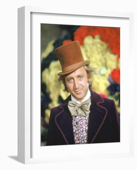 Willy Wonka And The Chocolate Factory, Gene Wilder, 1971-null-Framed Photo