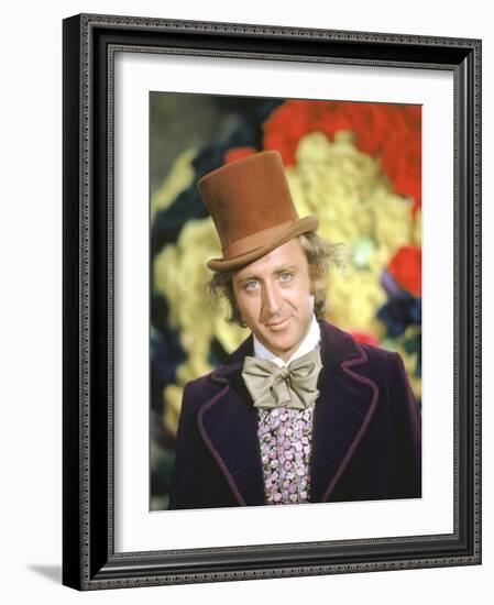 Willy Wonka And The Chocolate Factory, Gene Wilder, 1971-null-Framed Photo