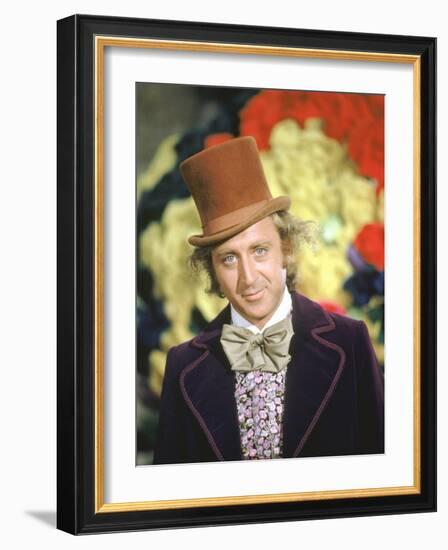 Willy Wonka And The Chocolate Factory, Gene Wilder, 1971-null-Framed Photo