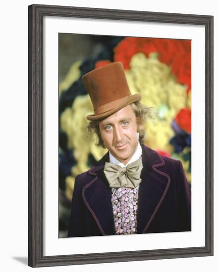 Willy Wonka And The Chocolate Factory, Gene Wilder, 1971-null-Framed Photo