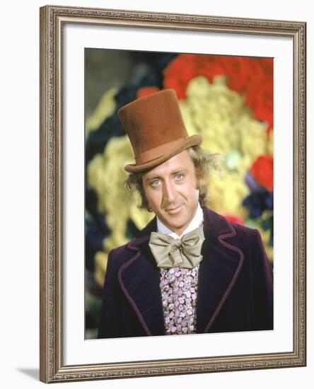 Willy Wonka And The Chocolate Factory, Gene Wilder, 1971-null-Framed Photo