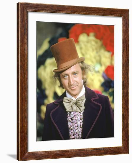 Willy Wonka And The Chocolate Factory, Gene Wilder, 1971-null-Framed Photo