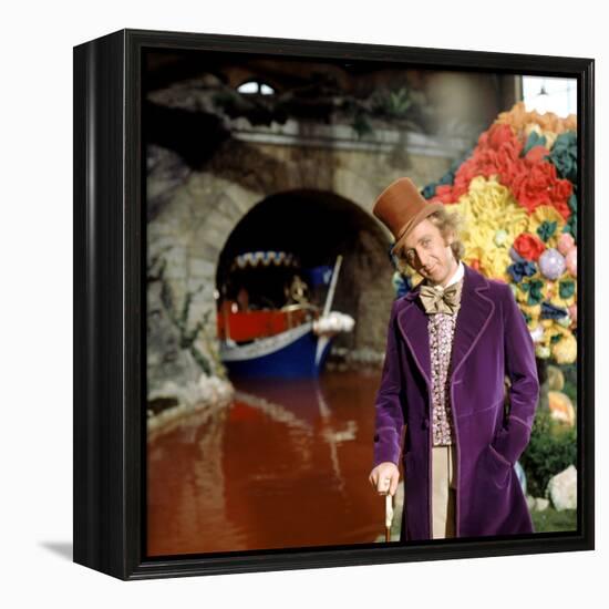 Willy Wonka And The Chocolate Factory, Gene Wilder, 1971-null-Framed Stretched Canvas