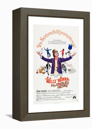 Willy Wonka and the Chocolate Factory-null-Framed Stretched Canvas