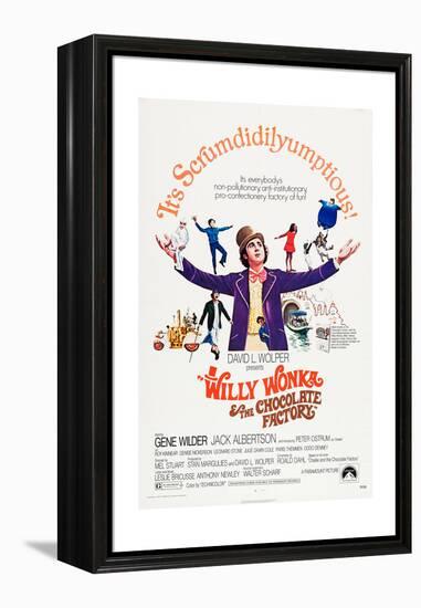 Willy Wonka and the Chocolate Factory-null-Framed Stretched Canvas