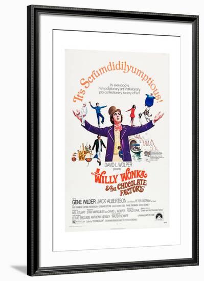 Willy Wonka and the Chocolate Factory-null-Framed Art Print