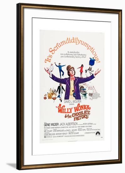 Willy Wonka and the Chocolate Factory-null-Framed Art Print