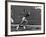 Wilma Rudolph, Across the Finish Line to Win One of Her 3 Gold Medals at the 1960 Summer Olympics-Mark Kauffman-Framed Premium Photographic Print