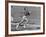 Wilma Rudolph, Across the Finish Line to Win One of Her 3 Gold Medals at the 1960 Summer Olympics-Mark Kauffman-Framed Premium Photographic Print