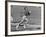 Wilma Rudolph, Across the Finish Line to Win One of Her 3 Gold Medals at the 1960 Summer Olympics-Mark Kauffman-Framed Premium Photographic Print