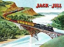Cross-Country Rail - Jack and Jill, April 1951-Wilmer Wickham-Giclee Print