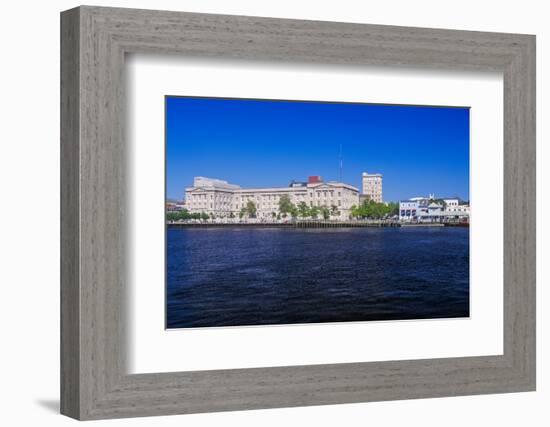 Wilmington, NC skyline-null-Framed Photographic Print