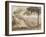 Wilmot's Hill, Kent (W/C, B/C and Chalk on Paper)-Samuel Palmer-Framed Giclee Print