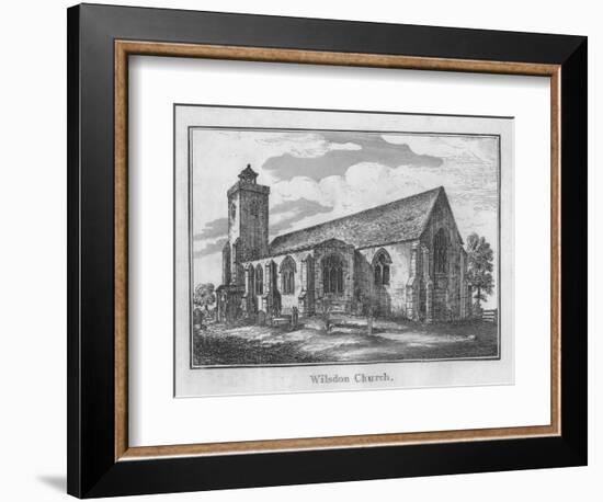 'Wilsdon Church', c1792-Unknown-Framed Giclee Print