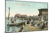 Wilson Avenue Bathing Beach-null-Mounted Art Print