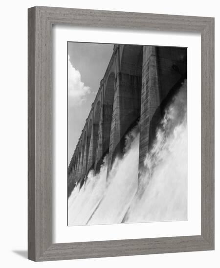 Wilson Dam, Flood Gates-Philip Gendreau-Framed Photographic Print