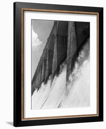 Wilson Dam, Flood Gates-Philip Gendreau-Framed Photographic Print