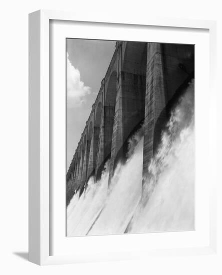 Wilson Dam, Flood Gates-Philip Gendreau-Framed Photographic Print