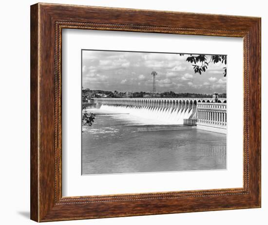 Wilson Dam in Alabama-null-Framed Photographic Print