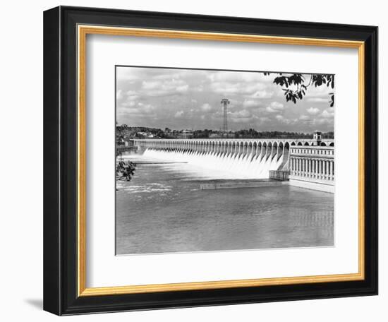 Wilson Dam in Alabama-null-Framed Photographic Print