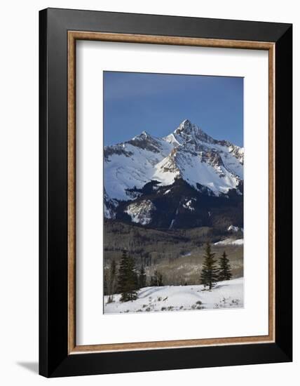 Wilson Peak in the Winter-James Hager-Framed Photographic Print