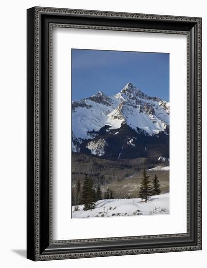 Wilson Peak in the Winter-James Hager-Framed Photographic Print