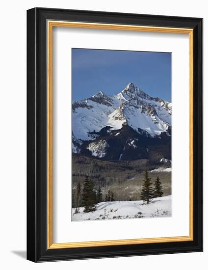 Wilson Peak in the Winter-James Hager-Framed Photographic Print