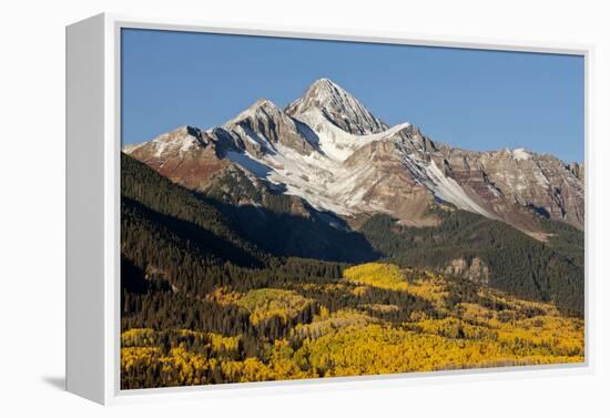 Wilson Peak on an Autumn Morning, San Juan Mountains, Colorado, USA-Jaynes Gallery-Framed Premier Image Canvas