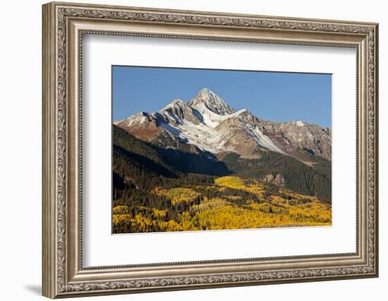 Wilson Peak on an Autumn Morning, San Juan Mountains, Colorado, USA-Jaynes Gallery-Framed Photographic Print