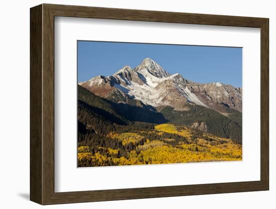 Wilson Peak on an Autumn Morning, San Juan Mountains, Colorado, USA-Jaynes Gallery-Framed Photographic Print