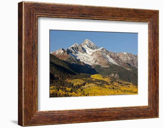 Wilson Peak on an Autumn Morning, San Juan Mountains, Colorado, USA-Jaynes Gallery-Framed Photographic Print