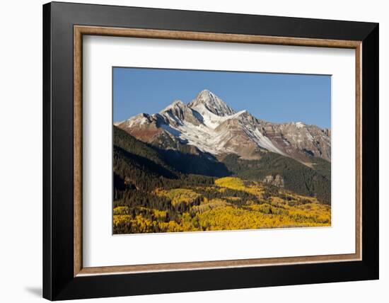 Wilson Peak on an Autumn Morning, San Juan Mountains, Colorado, USA-Jaynes Gallery-Framed Photographic Print