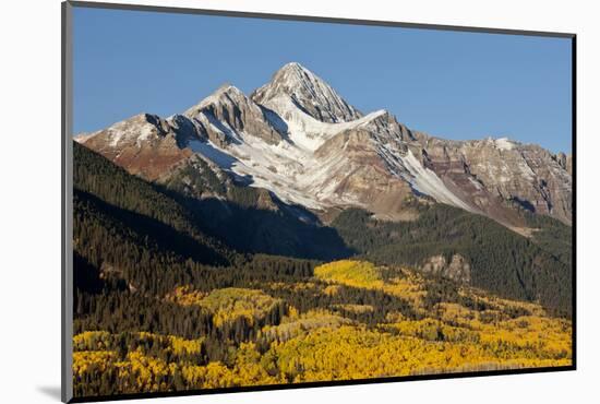 Wilson Peak on an Autumn Morning, San Juan Mountains, Colorado, USA-Jaynes Gallery-Mounted Photographic Print