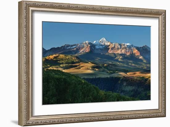 Wilson Peak Rolling Hills-Larry Malvin-Framed Photographic Print