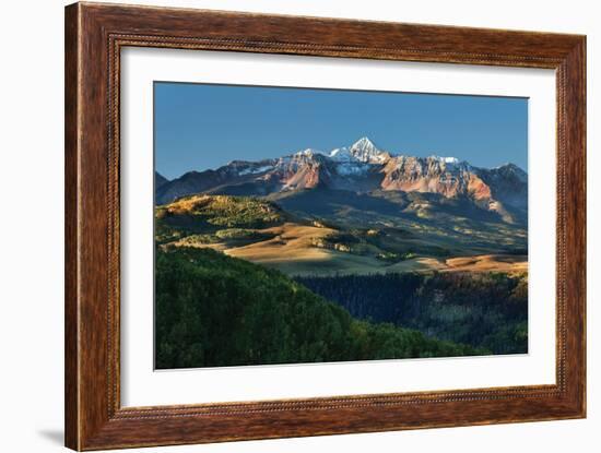 Wilson Peak Rolling Hills-Larry Malvin-Framed Photographic Print