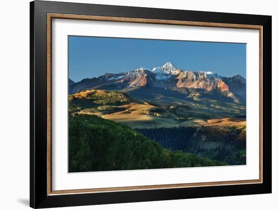 Wilson Peak Rolling Hills-Larry Malvin-Framed Photographic Print