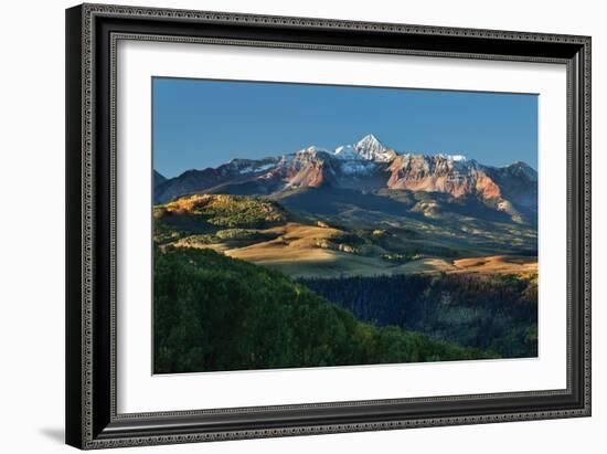 Wilson Peak Rolling Hills-Larry Malvin-Framed Photographic Print