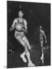 Wilt Chamberlain Playing Basketball During a Game Against Iowa State-Stan Wayman-Mounted Premium Photographic Print
