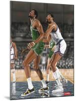Wilt Chamberlin and Bill Russell-Darryl Vlasak-Mounted Giclee Print