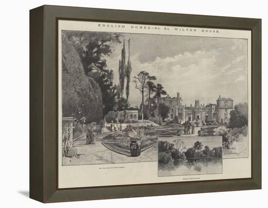 Wilton House-Charles Auguste Loye-Framed Premier Image Canvas