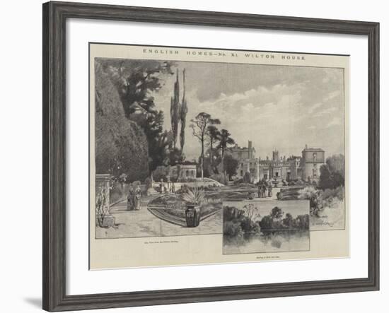 Wilton House-Charles Auguste Loye-Framed Giclee Print