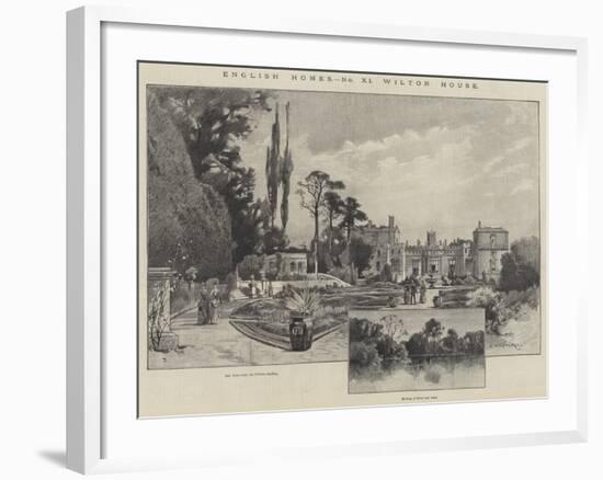 Wilton House-Charles Auguste Loye-Framed Giclee Print