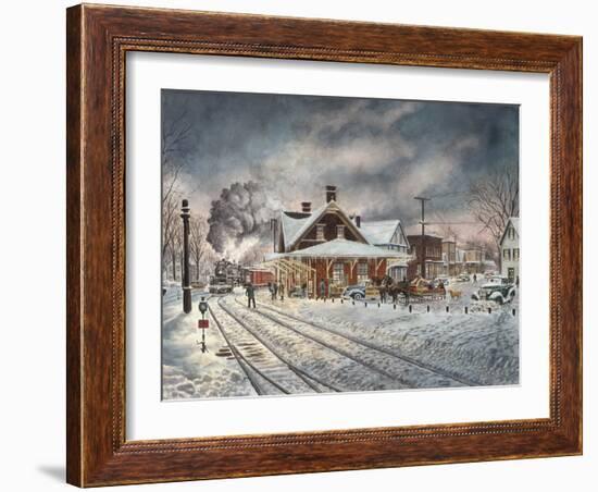 Wilton, N.H.-Stanton Manolakas-Framed Giclee Print