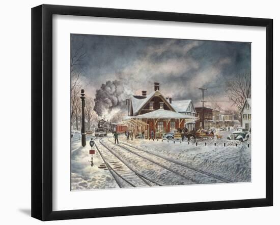 Wilton, N.H.-Stanton Manolakas-Framed Giclee Print