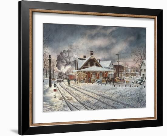 Wilton, N.H.-Stanton Manolakas-Framed Giclee Print