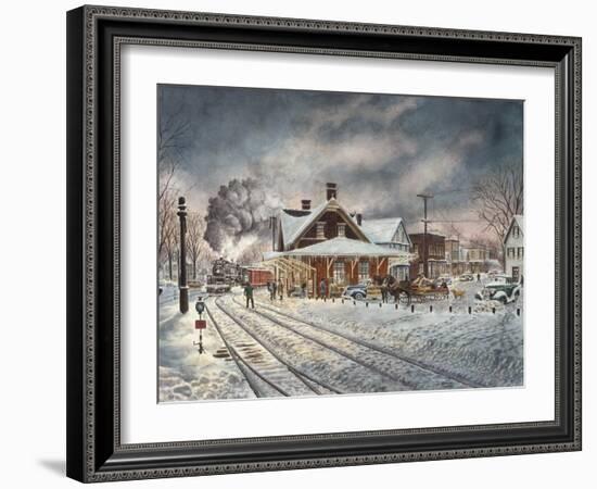 Wilton, N.H.-Stanton Manolakas-Framed Giclee Print