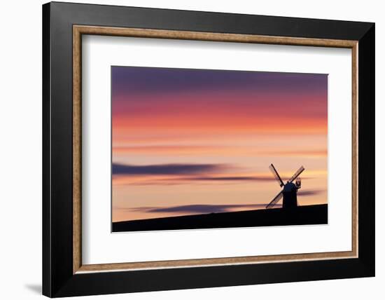 Wilton Windmill silhouetted, Near Marlborough, Wiltshire, UK-Ross Hoddinott-Framed Photographic Print