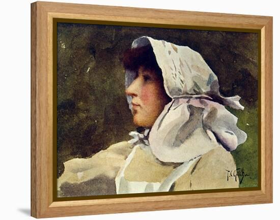 Wiltshire Sunbonnet-T C Gotch-Framed Stretched Canvas